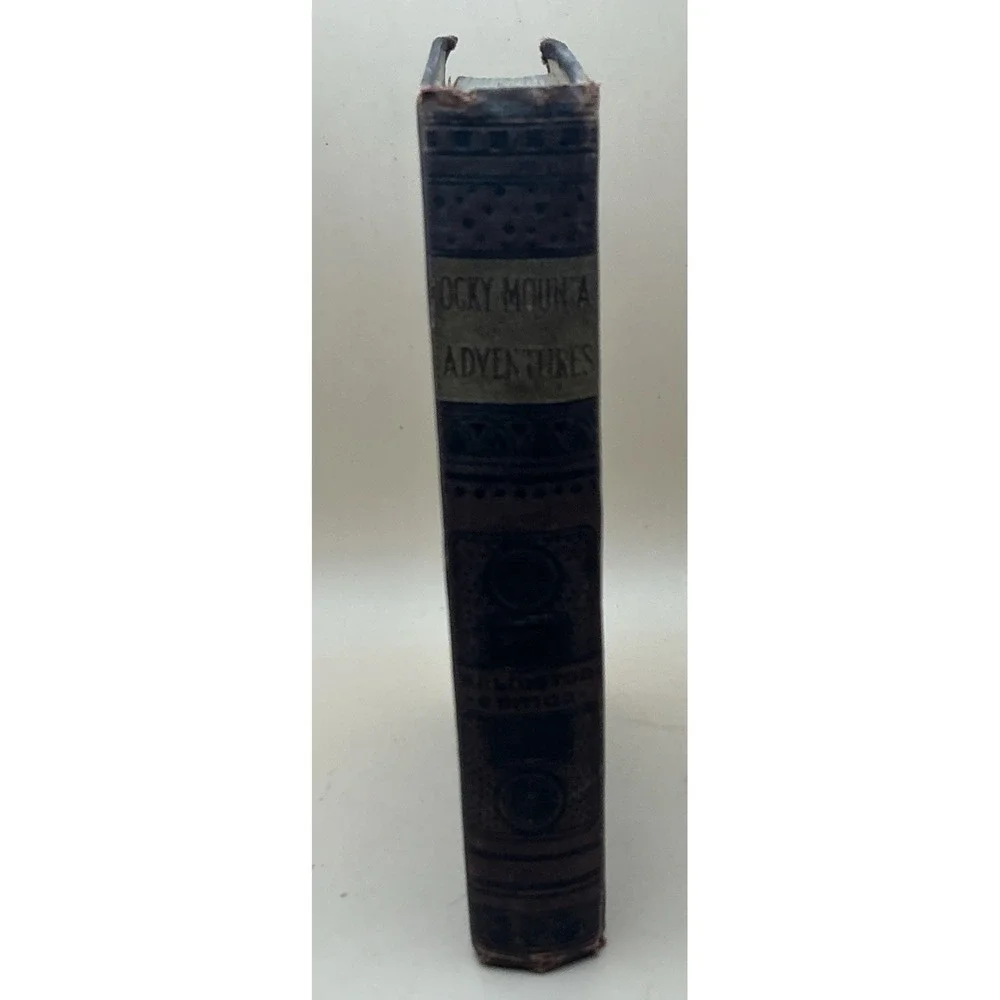 Rocky Mountain Adventures, Arlington Edition-Edwin Bryant, HC‎ 1885 Hurst NY